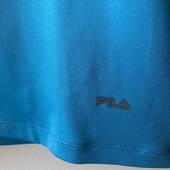Fila Baby Blue Active Wear Tee Shirt - Picture 5 of 5
